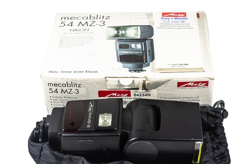 Flash mecablitz metz 3 - mecablitz, 54