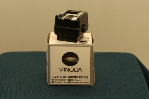 Minolta adattatore flash shoe - minolta,