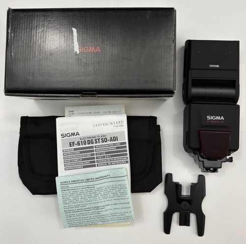 Sigma 610 st - dg, flash
