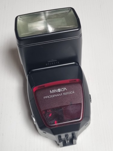Flash minolta program - program, 5200i