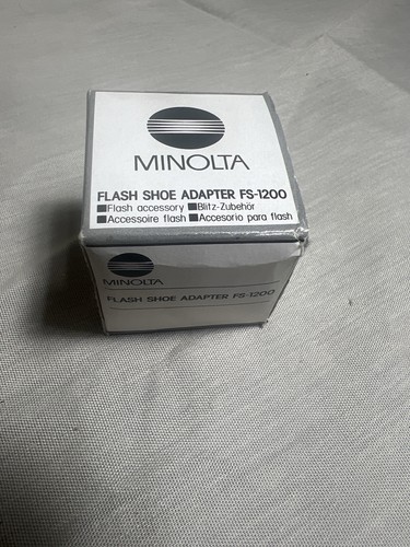 Minolta 1200 flash - minolta, shoe